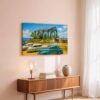 Wayfarers Chapel, Rancho Palos Verdes, California 1950s - Canvas Print
