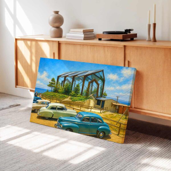 Wayfarers Chapel, Rancho Palos Verdes, California 1950s - Canvas Print