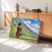 Bagpiper in Glencoe, Scotland 1970s - Canvas Print