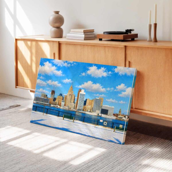 20260522051307-1f1559ce-b788-67e8-85aa-06ddba1f29de.jpg Detroit Riverfront and Boblo Boats 1960s – Canvas Print