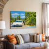 20260522111819-1f155cfe-f86d-6514-ae9e-bad6bd720053.jpg Bears and Classic Car in Yellowstone National Park 1960s – Canvas Print