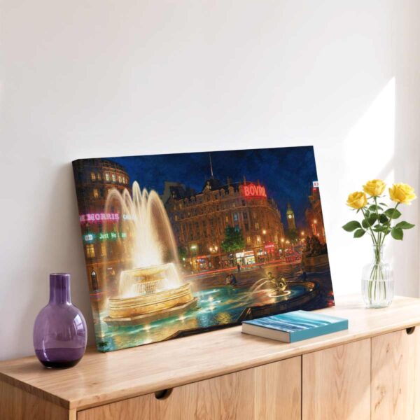 20260522125600-1f155dd9-5339-626a-b569-da14d69e3940.jpg Trafalgar Square at Night, London 1960s – Canvas Print