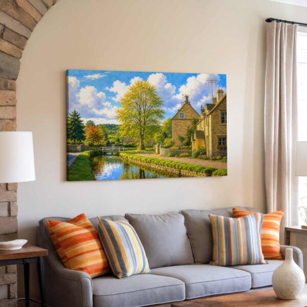 20260527015929-1f1596fb-270b-67fa-a910-4650d3173654.jpg Becky Hill, Lower Slaughter, Gloucestershire 1960s - Canvas Print