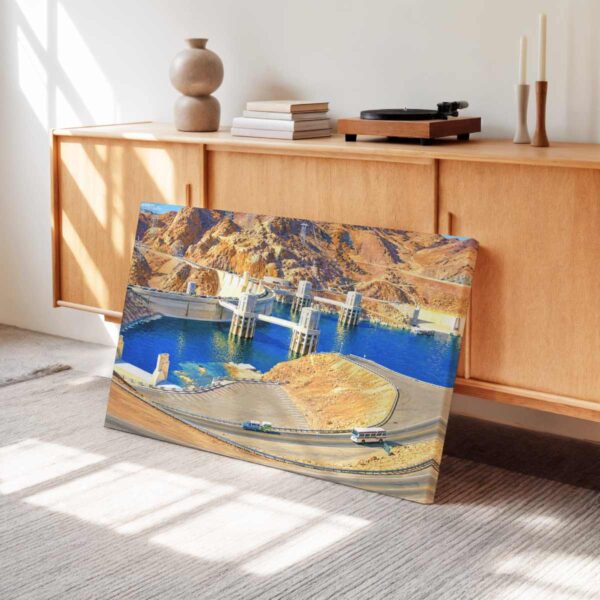 20260531001721-1f15c861-7bec-649e-9dac-dece64d98939.jpg Hoover Dam and Lake Mead 1970s – Canvas Print