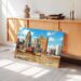 Downtown Detroit and Cobo Center Construction 1950s – Canvas Print