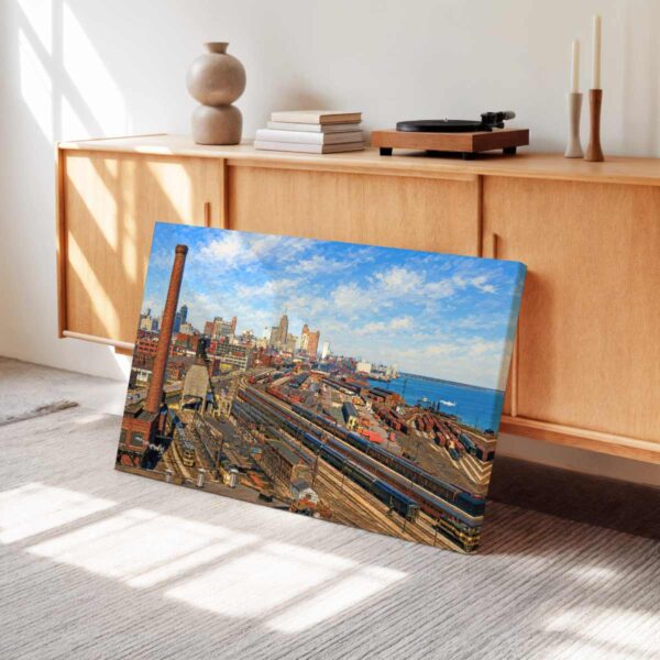 20260613014036-1f166c8d-fcc1-60c6-bcb7-5601eaa66e4b.jpg Detroit Riverfront from the Ambassador Bridge 1950s – Canvas Print