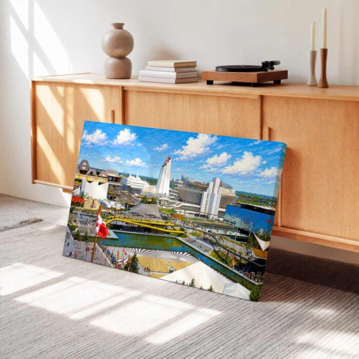 Expo 67 Pavilions, Montreal, Canada 1960s – Canvas Print