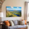 Llyn Llydaw and Snowdonia Mountains, Wales 1980s – Canvas Print