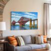 20260613025255-1f166d2f-a0d5-6e7c-83dc-9a943a19d046.jpg Forth Bridge, Scotland 1960s – Canvas Print