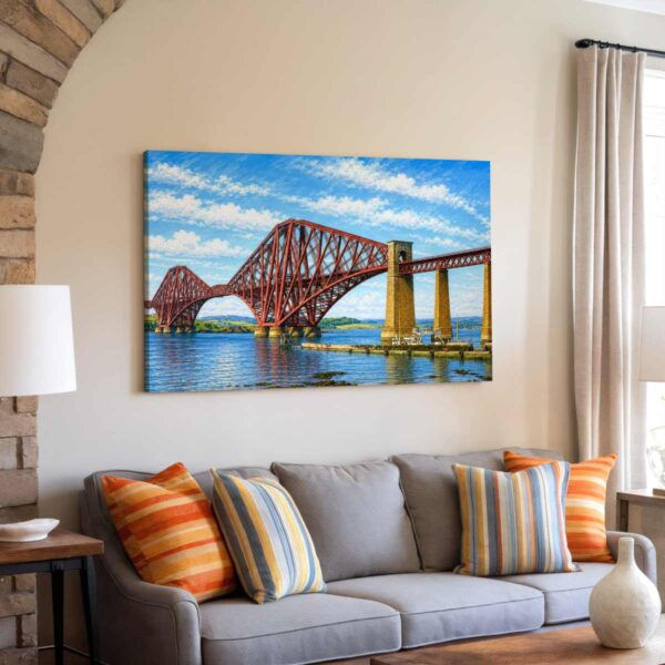 20260613025255-1f166d2f-a0d5-6e7c-83dc-9a943a19d046.jpg Forth Bridge, Scotland 1960s – Canvas Print