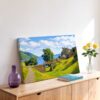 Urquhart Castle on Loch Ness, Scotland 1970s – Canvas Print