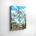 Expo 58 Atomium and Chairlift, Brussels, Belgium 1958 - Canvas Print