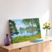 Lake Rottnen, Sweden 1970s - Canvas Print
