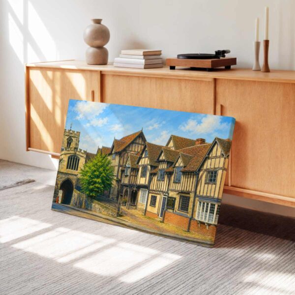 20260614012051-1f1678f4-8569-605a-9794-9a943a19d046.jpg Lord Leycester Hospital, Warwick, England 1970s - Canvas Print
