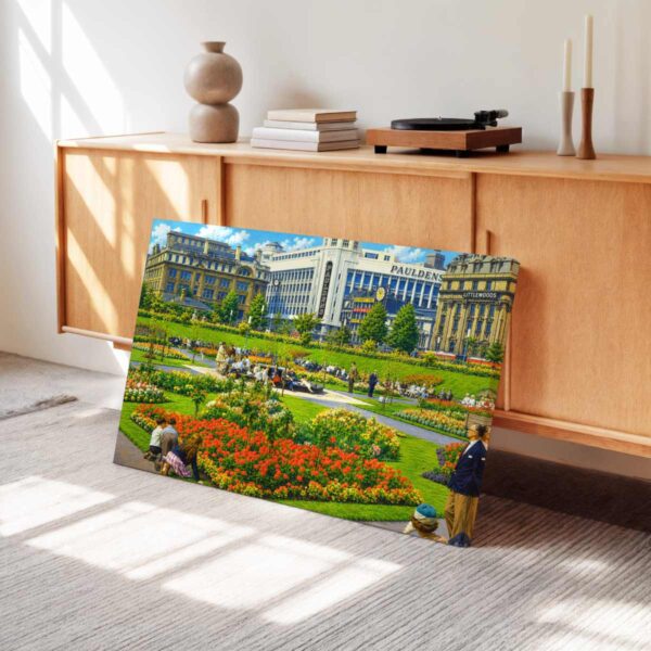 20260614012621-1f167900-cd36-6052-af86-9a943a19d046.jpg Piccadilly Gardens, Manchester, England 1960s - Canvas Print