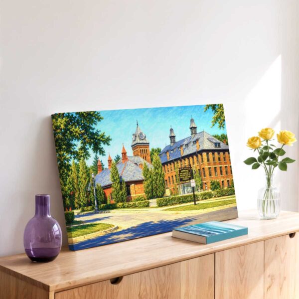 Museum Building, University of Michigan, Ann Arbor 1950s - Canvas Print