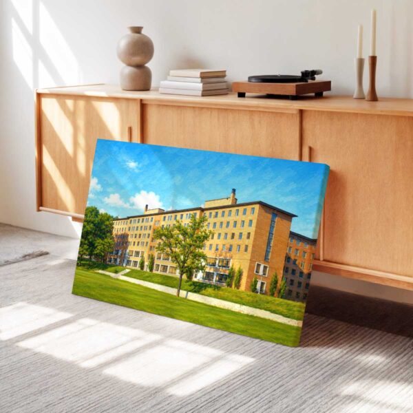 Alice Lloyd Hall, University of Michigan, Ann Arbor 1950s - Canvas Print