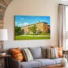 Alice Lloyd Hall, University of Michigan, Ann Arbor 1950s - Canvas Print