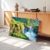 Agoyán Waterfall, Baños de Agua Santa, Ecuador 1970s - Canvas Print