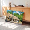 The Cat & Fiddle Pub, Hinton Admiral, Hampshire 1950s - Canvas Print