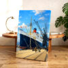 20260614172413-1f16815d-d118-6b2e-95a3-46076570587d.jpg RMS Queen Mary, Southampton, England 1950s - Canvas Print