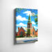 Garland Street Methodist Episcopal Church, Flint, Michigan 1950s - Canvas Print
