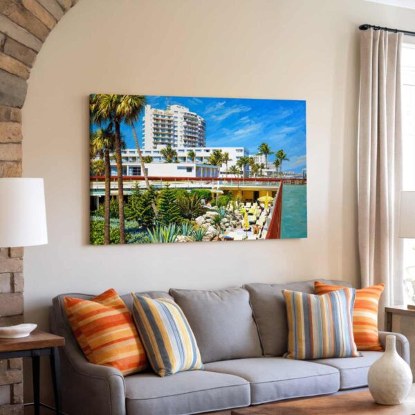 20260621183656-1f16da02-e29f-6bba-83ae-dec7c0cbef90.jpg Sea View Hotel, Bal Harbour, Florida 1970s - Canvas Print