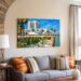 Sea View Hotel, Bal Harbour, Florida 1970s - Canvas Print