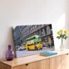 20260621190237-1f16da3c-4966-6e1e-aef0-d2aceb258af0.jpg Leyland Titan Bus on Union Street, Glasgow, Scotland 1960s - Canvas Print