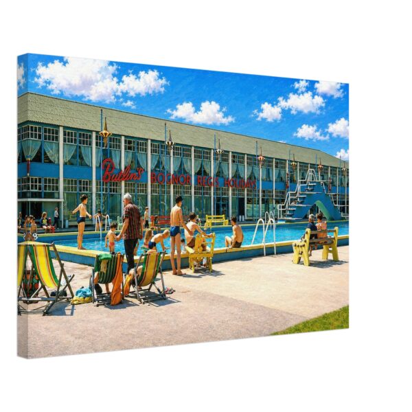 Butlin's Holiday Camp, Bognor Regis 1960s - Canvas Print 00b1c9c0-6362-4acb-97f8-58199abafc9d