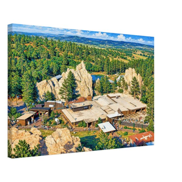 Flying W Ranch, Colorado Springs, Colorado 1970s - Canvas Print 02ef0f40-9f3e-4631-aa79-d43ec9d32f4d