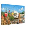 Skyway over Fantasyland at Walt Disney World 1970s – Canvas Print 038440d1-96e5-4a2a-924e-c486ffda3a1c