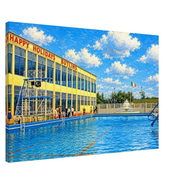Butlin's Holiday Camp, Mosney, Ireland 1950s - Canvas Print 04278dfb-9257-48bf-a0b3-bb2e8efe87fa