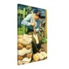 Dutch Clog Maker, Netherlands 1950s – Canvas Print 08a268b0-6376-4351-831c-d950718ed15d
