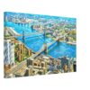 View from the Twin Towers, New York City 1970s – Canvas Print 0b124e21-3e5f-47e4-b3b2-5b83f68af3ad
