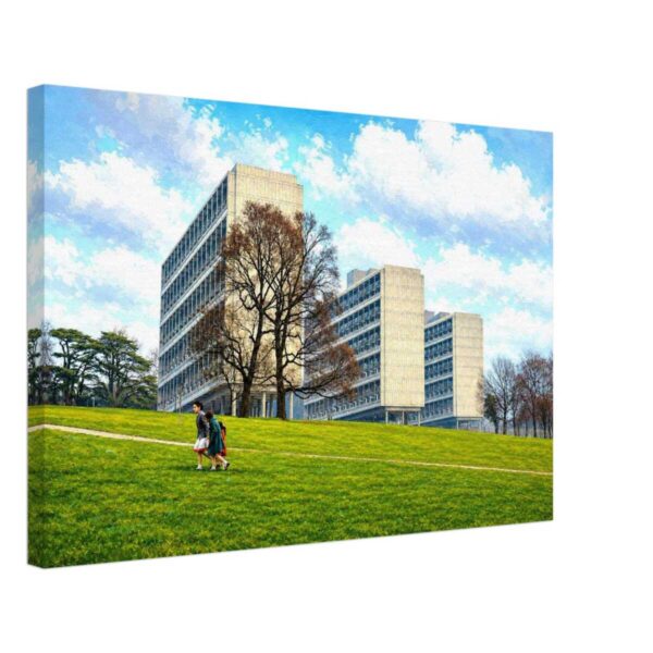 Highcliffe Drive, Alton Estate, Roehampton 1950s - Canvas Print 0b44f4dc-01de-47dc-9fc4-1e9ce37578da