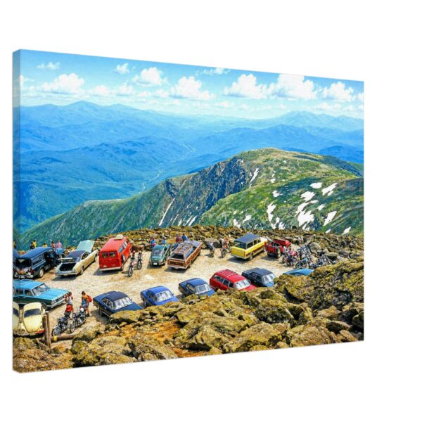 Mount Washington Summit, New Hampshire 1970s - Canvas Print 0ecfa580-bc43-490f-b06c-38a3c03c66e6