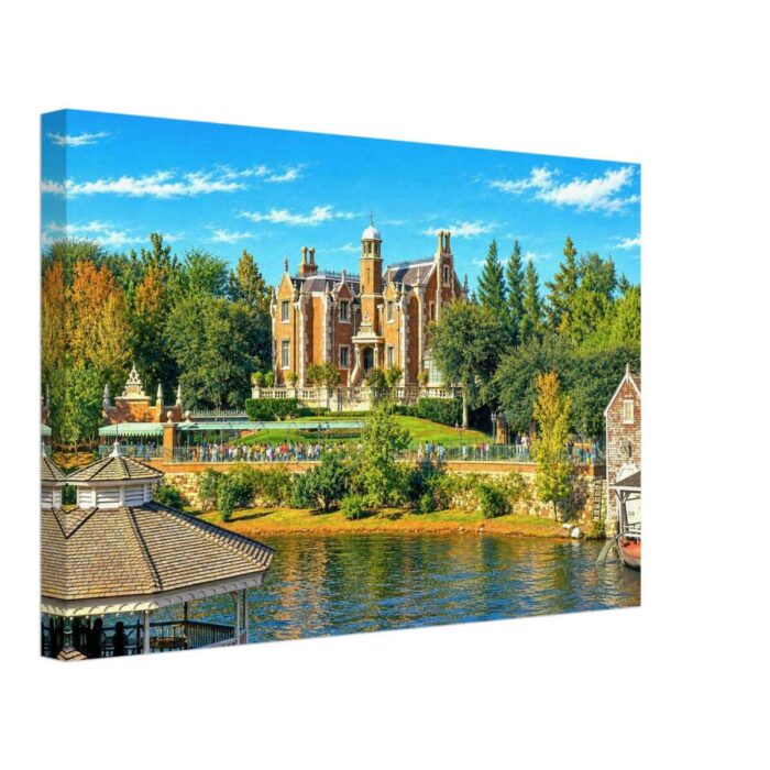 Copy of Haunted Mansion, Walt Disney World, Florida 1970s - Canvas Print 108d89b0-8e77-4195-add2-2eb30cc598f4