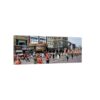 Downtown Flint Memorial Day Parade 1946 - Panoramic Canvas Print Downtown Flint Memorial Day Parade 1946 - Panoramic Canvas Print