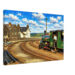 Ffestiniog Railway Harbour Station, Porthmadog, Wales 1970s - Canvas Print 1391e113-b831-452e-910f-997e1d89d15f