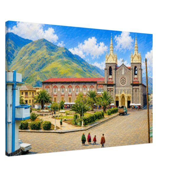 Nuestra Señora del Rosario de Agua Santa, Baños, Ecuador 1970s - Canvas Print 1686d47c-650c-471d-a04c-1ef0fe5e7e3a