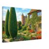 Sissinghurst Castle Garden, Kent 1970s – Canvas Print 18087f4e-93d8-4a78-9f37-359388c34966