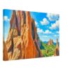 Garden of the Gods, Colorado Springs 1960s - Canvas Print 182df0df-0a25-4187-bbca-92156bc2e4ab