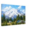 Mount Rainier, Washington 1960s - Canvas Print 185c9189-42ea-4317-8b1b-6e6d54151adf