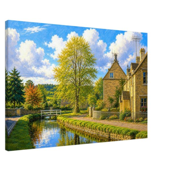 Becky Hill, Lower Slaughter, Gloucestershire 1960s - Canvas Print 1ac68a34-8a20-44a9-8da2-8683d20484a3