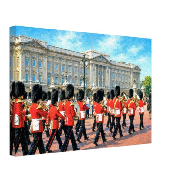 Foot Guards Marching at Buckingham Palace, London 1960s – Canvas Print 1ae18fb4-963a-4185-92bc-6e93cbd04dd6