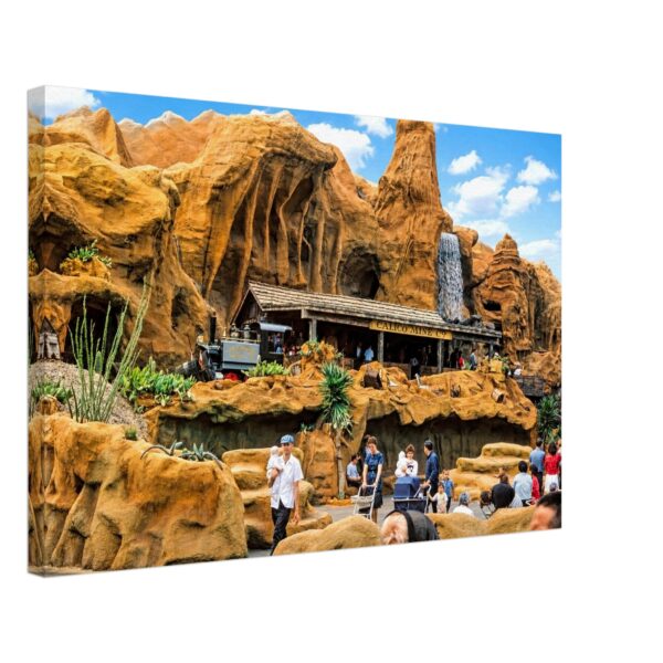Calico Mine Ride, Knott's Berry Farm, California 1960s - Canvas Print 1b3282d2-b74d-46e8-a9cf-4550cec42121