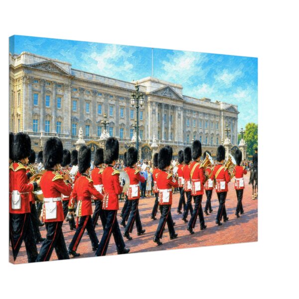 Foot Guards Marching at Buckingham Palace, London 1960s – Canvas Print 1edd0205-284d-4f9c-80b9-327ffb560dc7