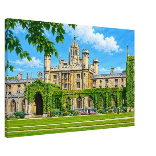 St John’s College, Oxford, England 1950s - Canvas Print 219c1f68-46af-465c-af91-a1382d321c71
