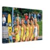 Cypress Gardens Water Skiers, Florida 1960s - Canvas Print 23d3f9d7-fafe-4823-bbdf-187ae941df4e